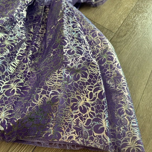 Disney Princess Rapunzel Core Dress Sz Girls 4-6x - Picture 7 of 10